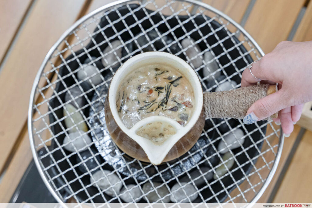 Stove Boiled Tea